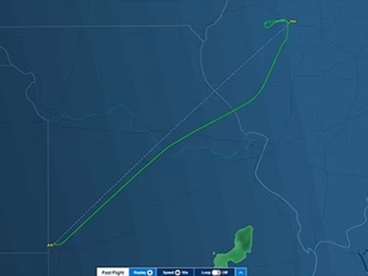 skywest flight path