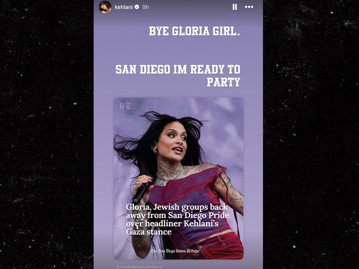 kehlani todd gloria instagram sub