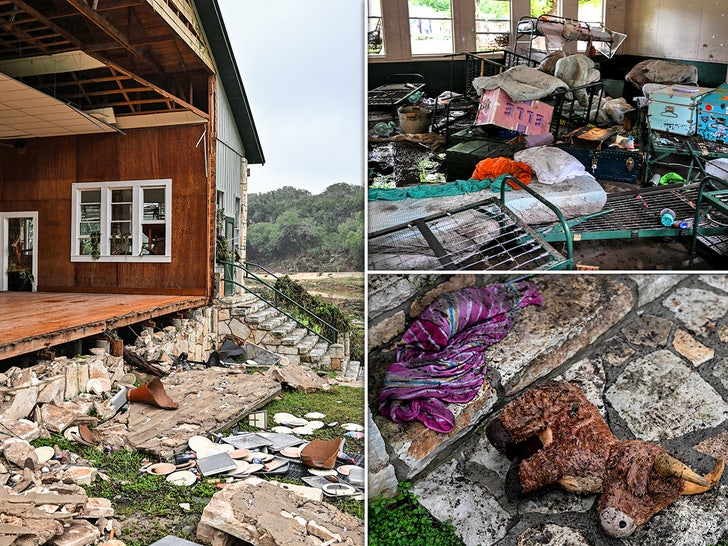 Tragic Floodwater Damage at Camp Mystic in Texas