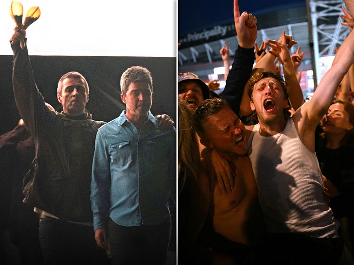 Oasis Reunited in Rockin' Concert