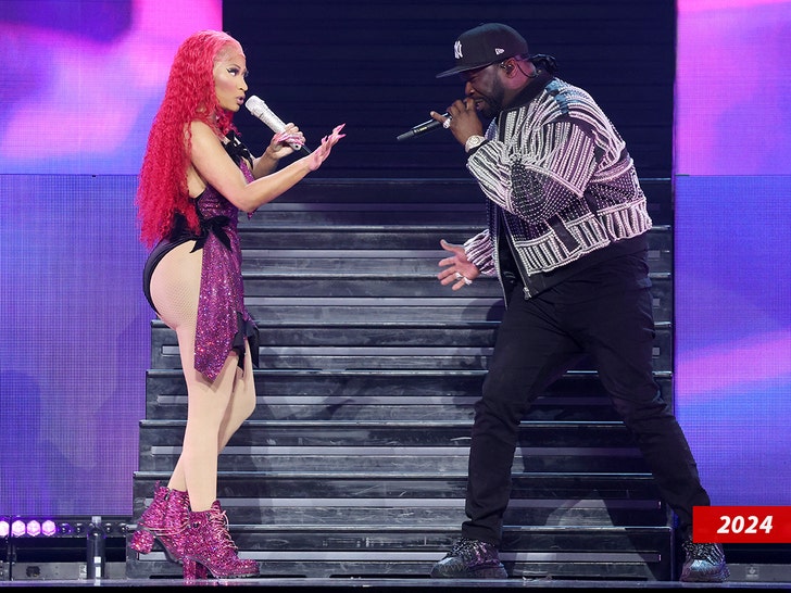 Nicki Minaj 50 Cent Sub Getty Swipe