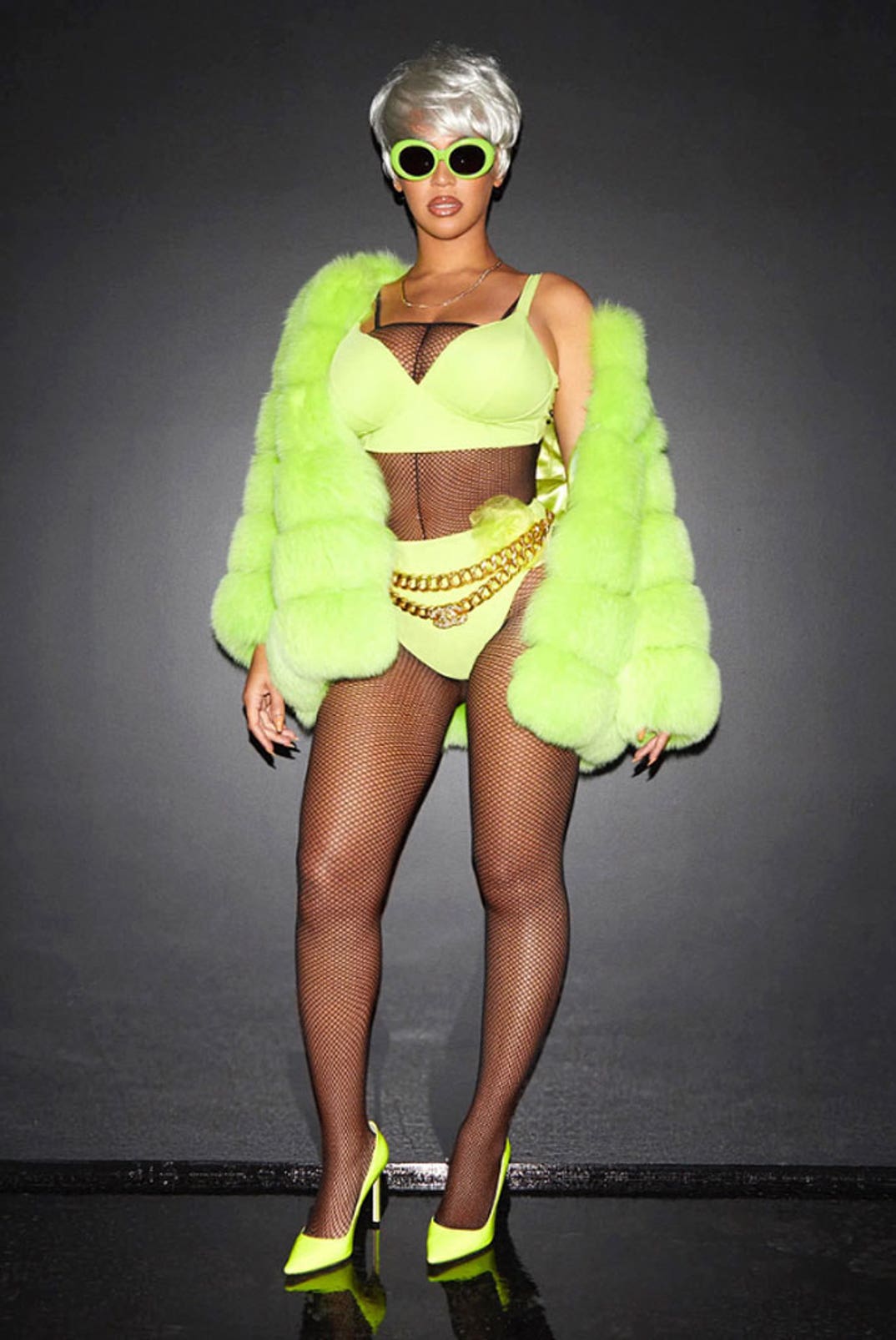 Beyonce as Lil' Kim