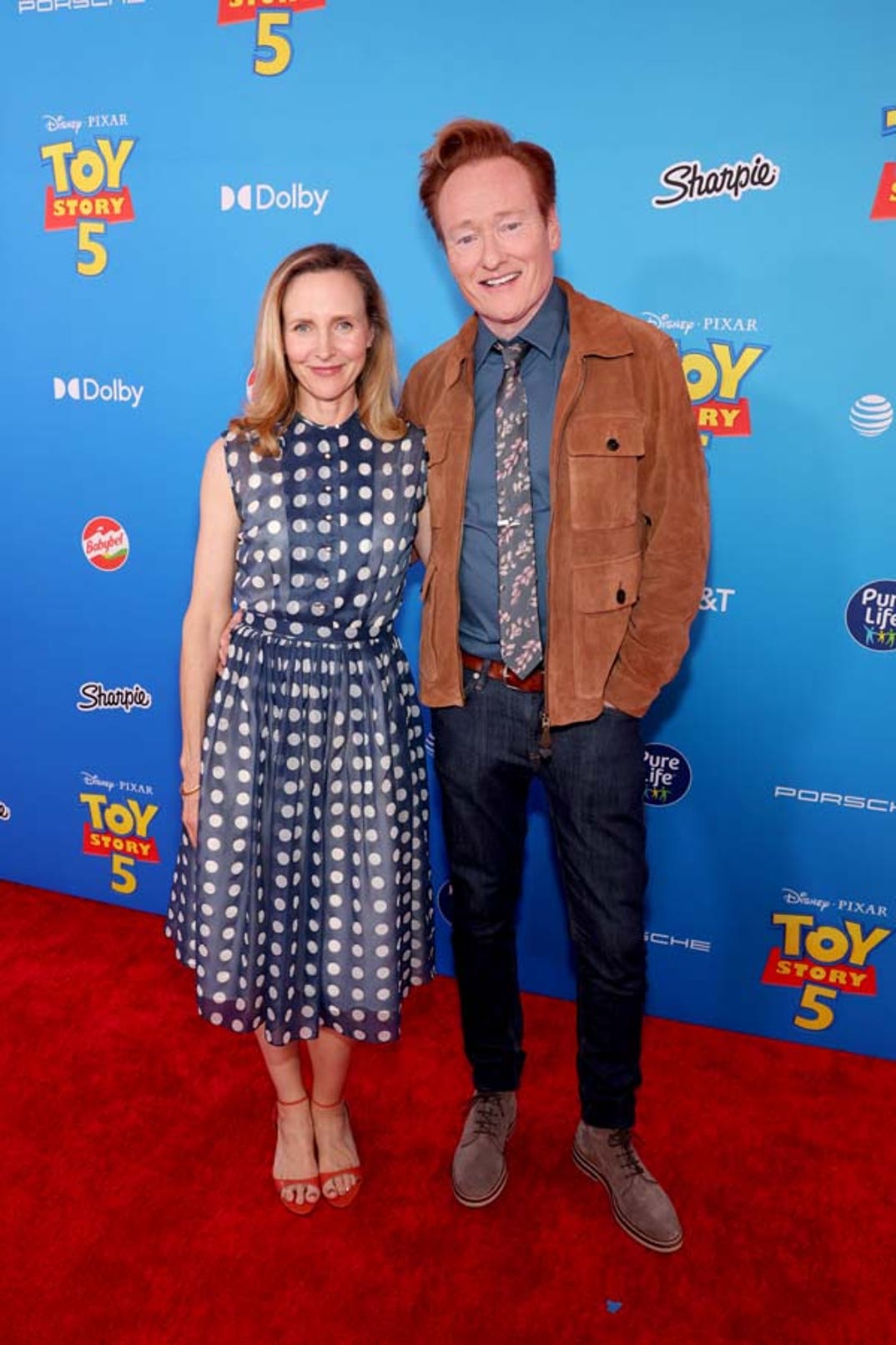 Conan O'Brien & Liza Powel O'Brien