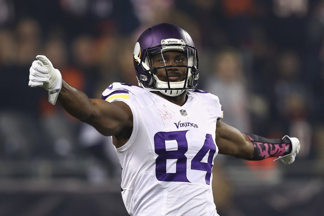 Cordarrelle Patterson On The Field 2