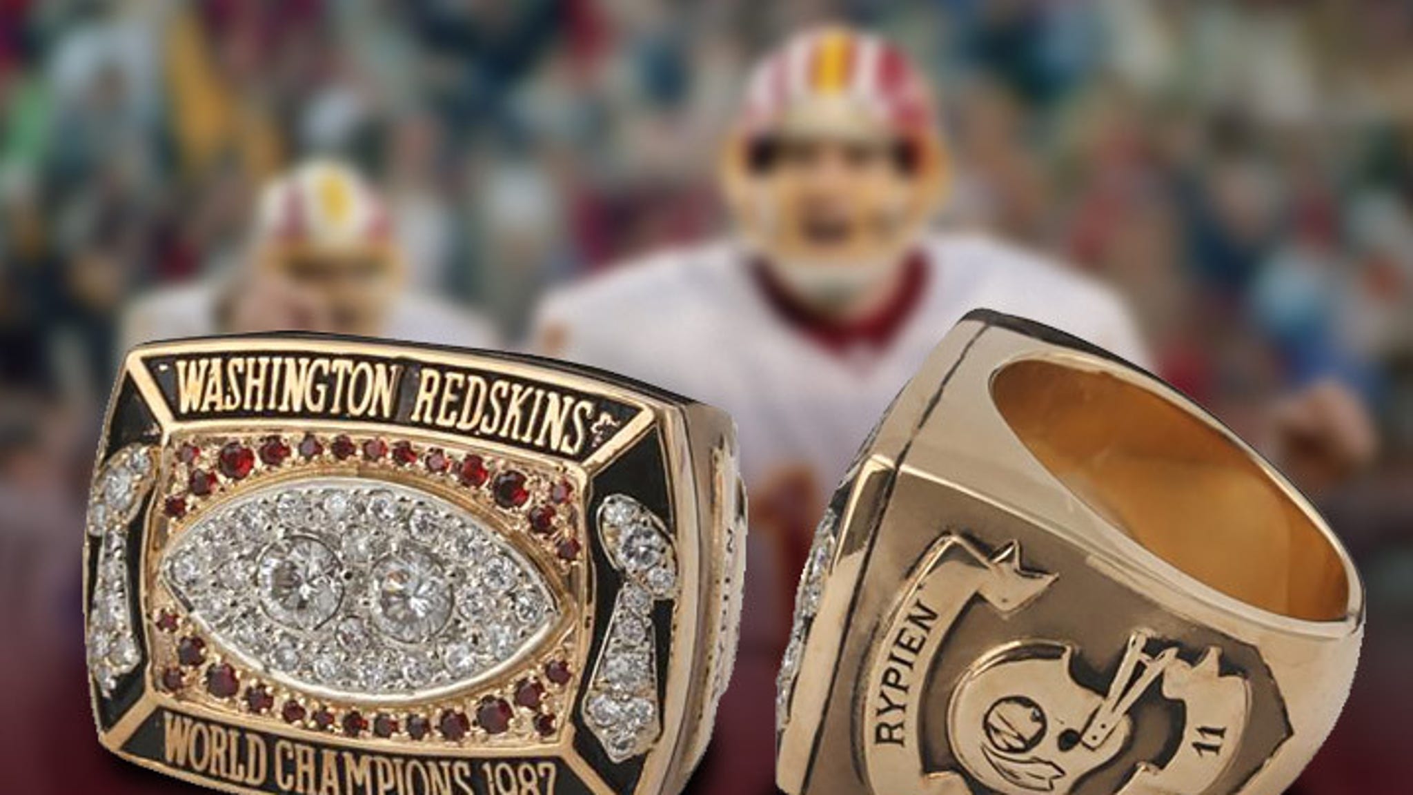 1987 Washington Redskins Super Bowl Championship Ring - www