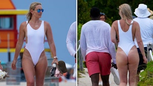 Lindsey Vonn Hits Beach with Boyfriend P.K. Subban in Amazing Bathing Suit