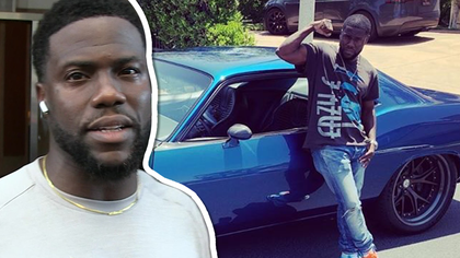 Kevin Hart was definitely a passenger in the car crash that landed him in the hospital ... we know that because our law enforcement sources tell us the physical evidence proves his friend was behind the wheel.