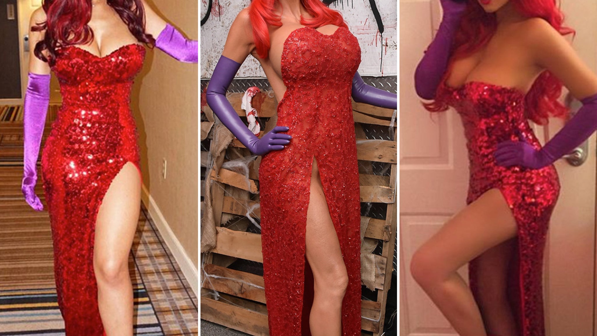 Sexy Jessica Rabbit Costumes -- Guess Who! 