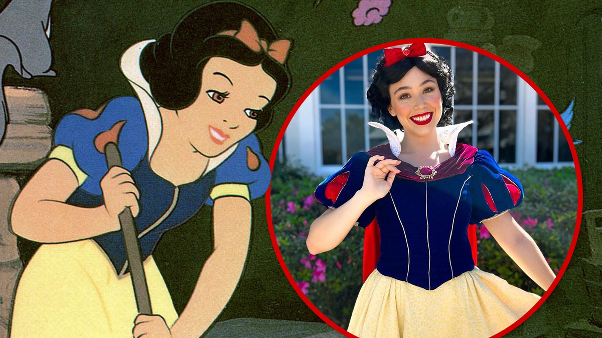Disney Character Actor Claims She Was Fired for Posting as Snow White