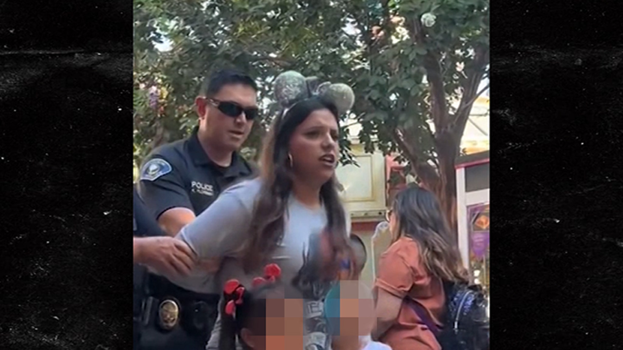 Disneyland Parkgoer Escorted Out in Handcuffs With Crying Kids Hanging On