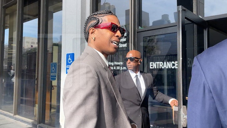 Um $ rocky quebra o silêncio indo para o tribunal, e é sobre Kendrick Lamar