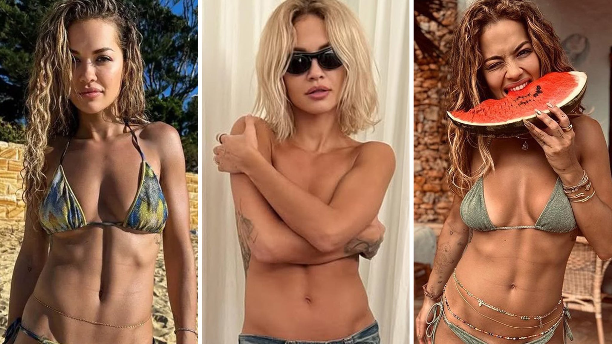 Rita Ora Hot Shots ter aftrap van haar 35e verjaardag!