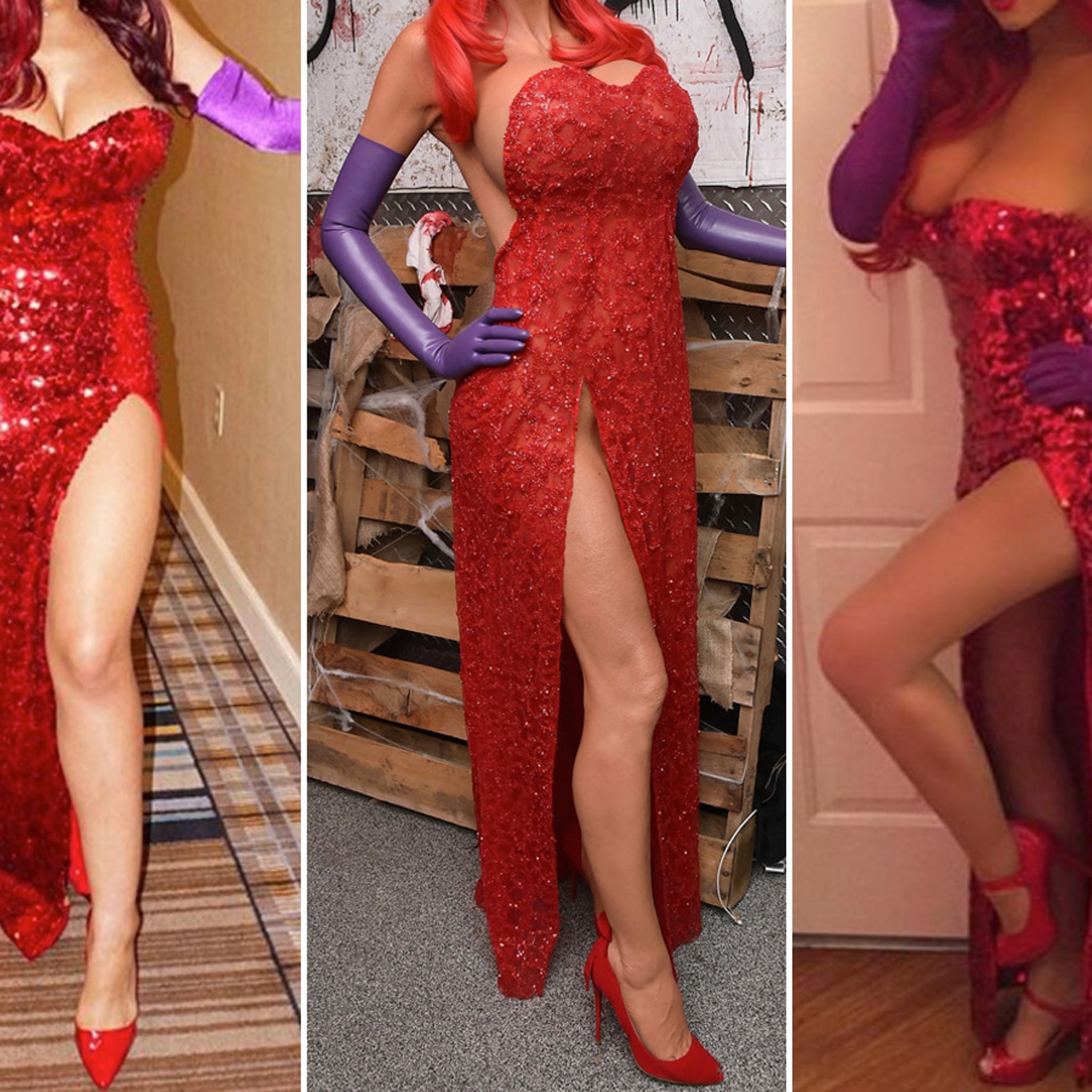 Sexy Jessica Rabbit Costumes -- Guess Who!