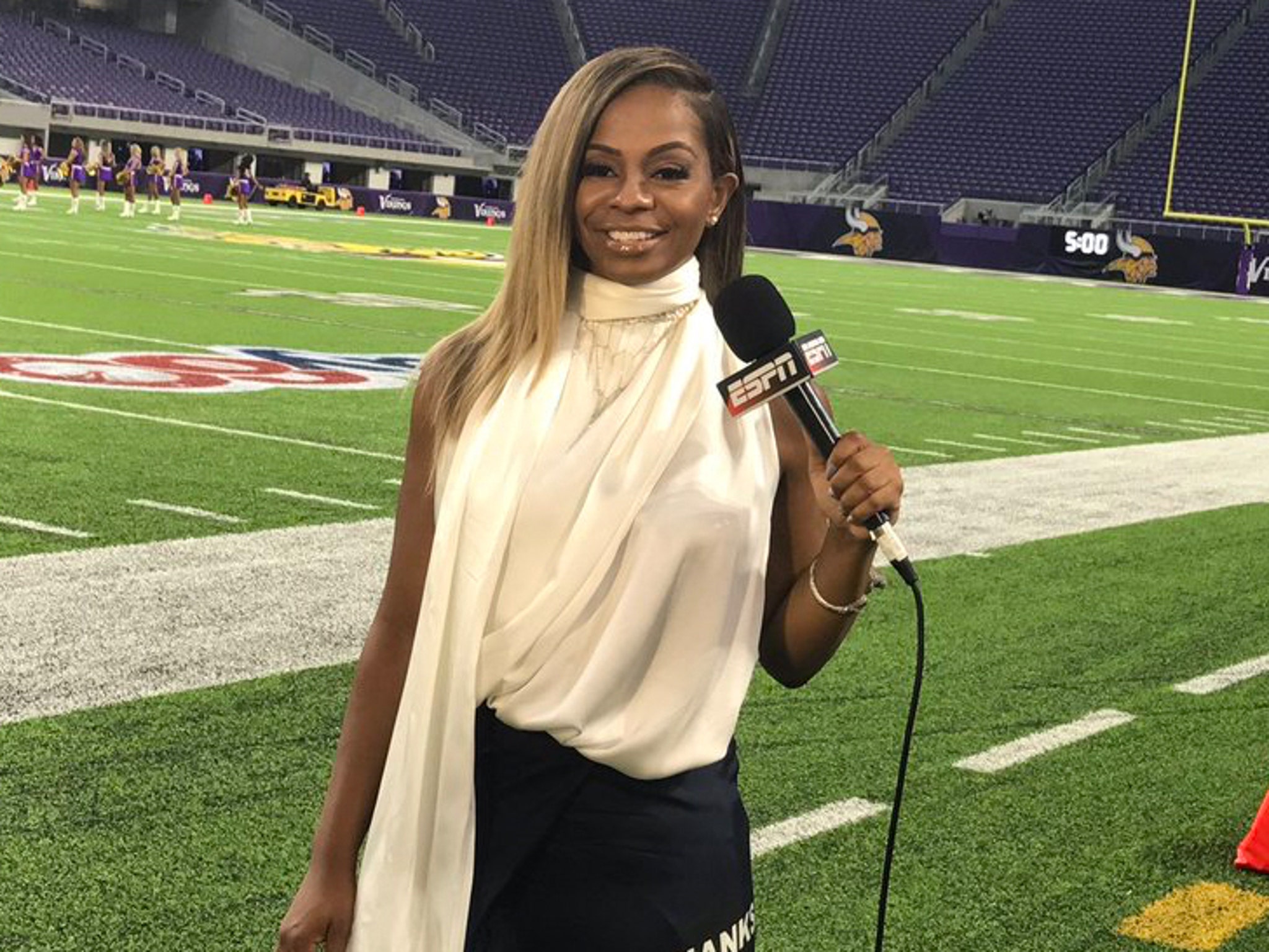 ESPN s Josina Anderson Fires Back at Trump Stop Attacking Jemele