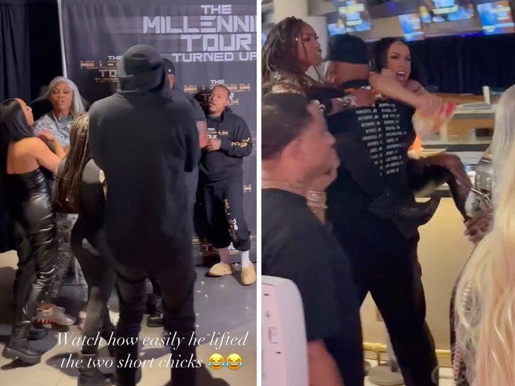 Bow Wow Has Heated Exchange With AEW Star Jade Cargill, Security Intervenes