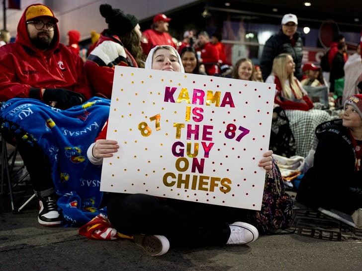 Chiefs Fans Gather For Super Bowl LVIII Parade