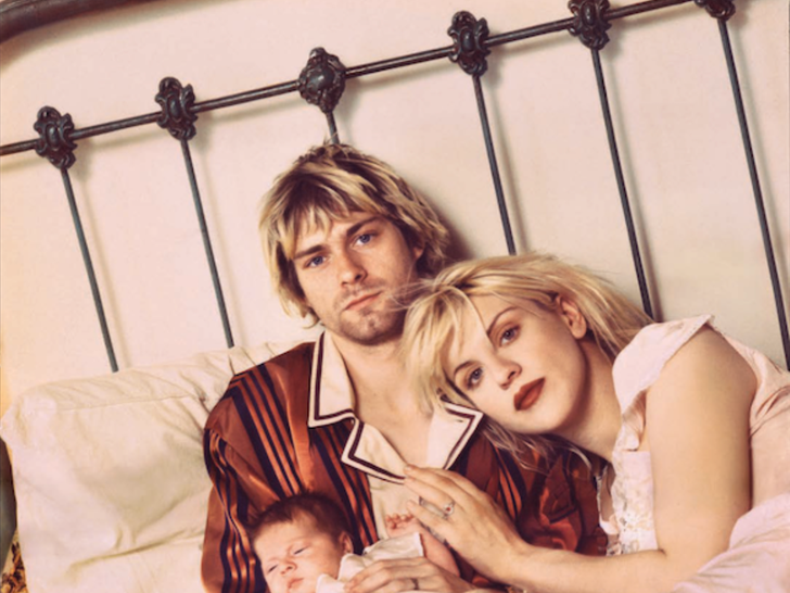 Kurt Cobain & Courtney Love's Unseen Family Photos