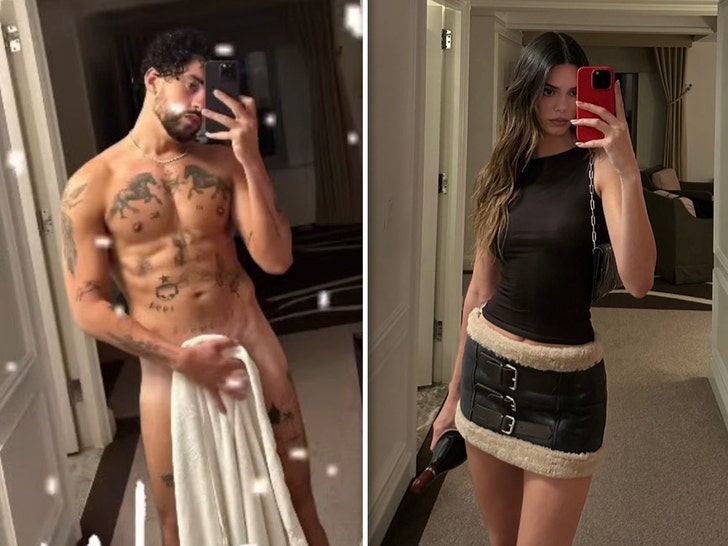 bad bunny kendall jenner thirst trap