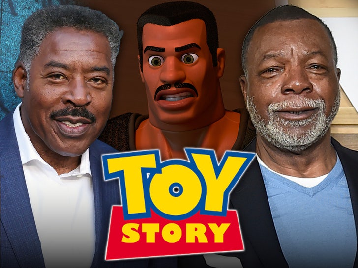 carl weathers Ernie Hudson toy story combat carl main getty everett collection composite 3