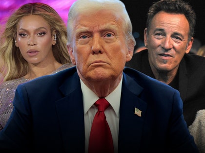 donald trump beyonce and bruce springsteen getty 1