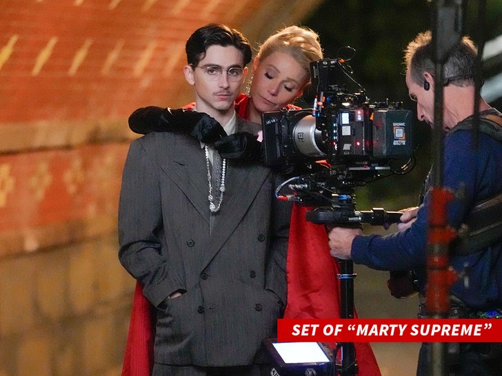 Conjunto de Marty Supreme Getty