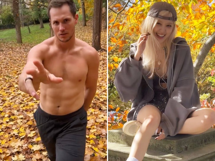 Celebs Fallin' It Up With Foliage