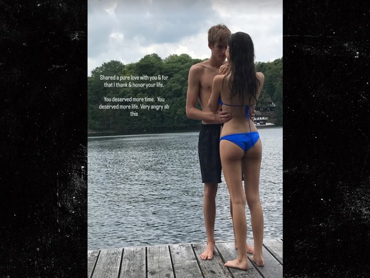 Presley Gerber and Charlotte D'Alessio insta 2