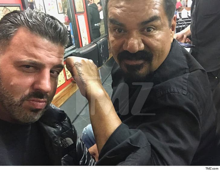 George Lopez and DL Hughley Get Charlie Murphy Darkness Tribute Tattoos  PHOTOS  VIDEO