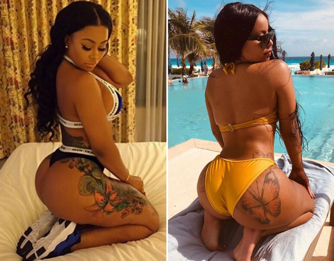 Blac Chyna (30) vs. Alexis Skyy (24) -- Booty-ful WCW Edition