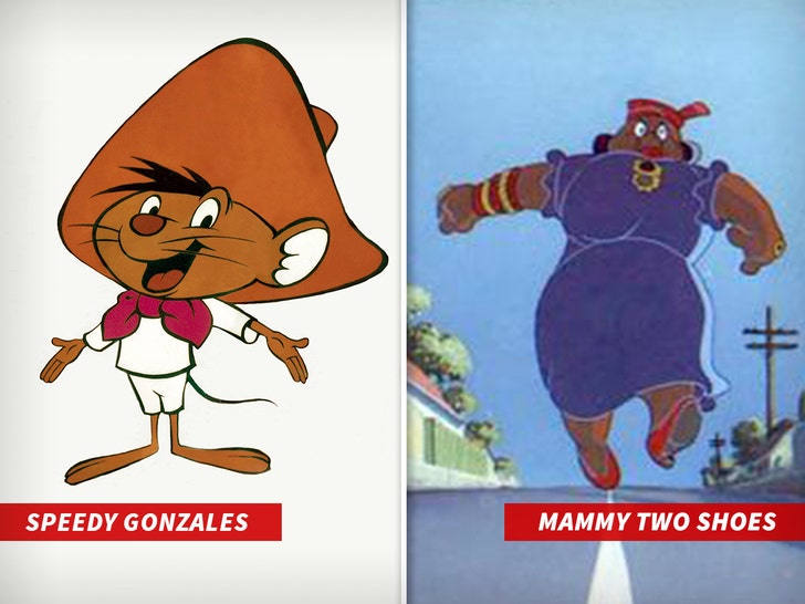 Warner Bros. SPEEDY GONZALES Full-figure Animation Drawing of the