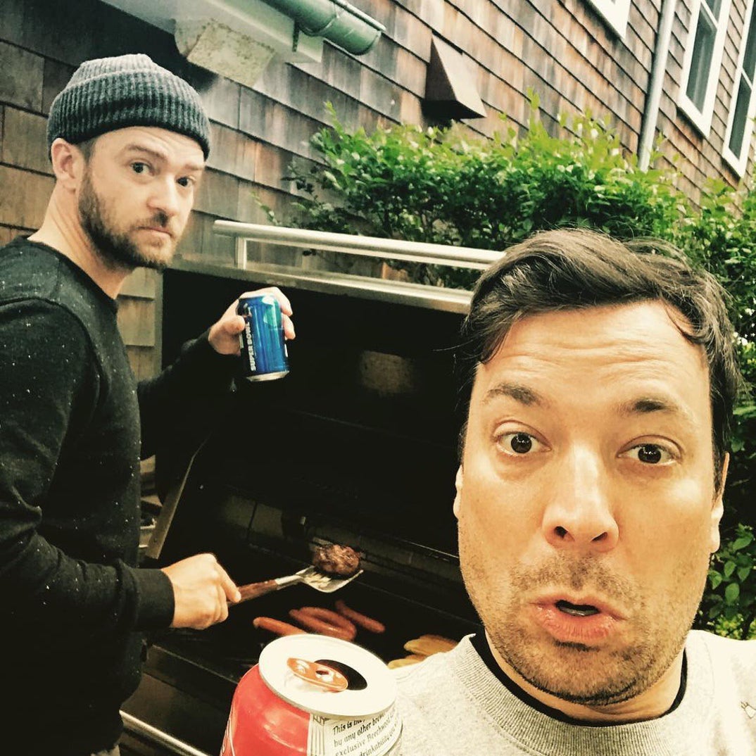 Justin Timberlake and Jimmy Fallon