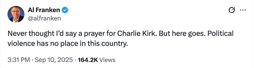 Politicians Reach To Charlie Kirk Shooting 0