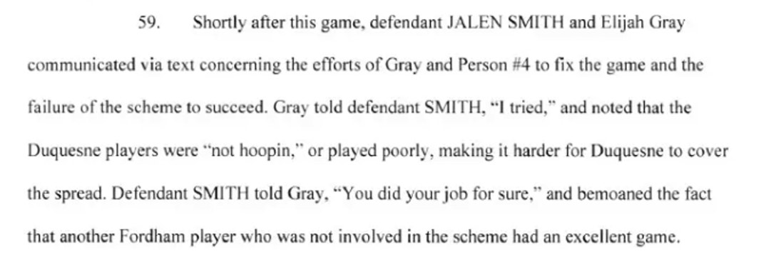 Basketball Sports Betting Indictment Texts 2