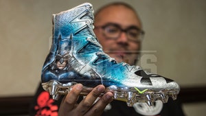 NFL Combine -- Players Get Sick Custom Cleats ... On the Spot!