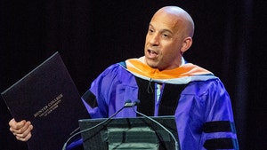 Vin Diesel Gets the Doctor Treatment at Hunter College Grad Ceremony
