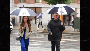 Jonah Hill and New Financee Gianna Santos Go for Rainy Stroll in NYC