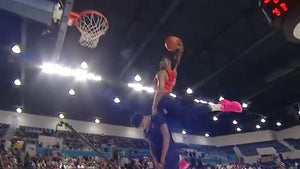Bronny James Jumps Over Bro In McDonald's Dunk Contest, But Loses To Duke Commit