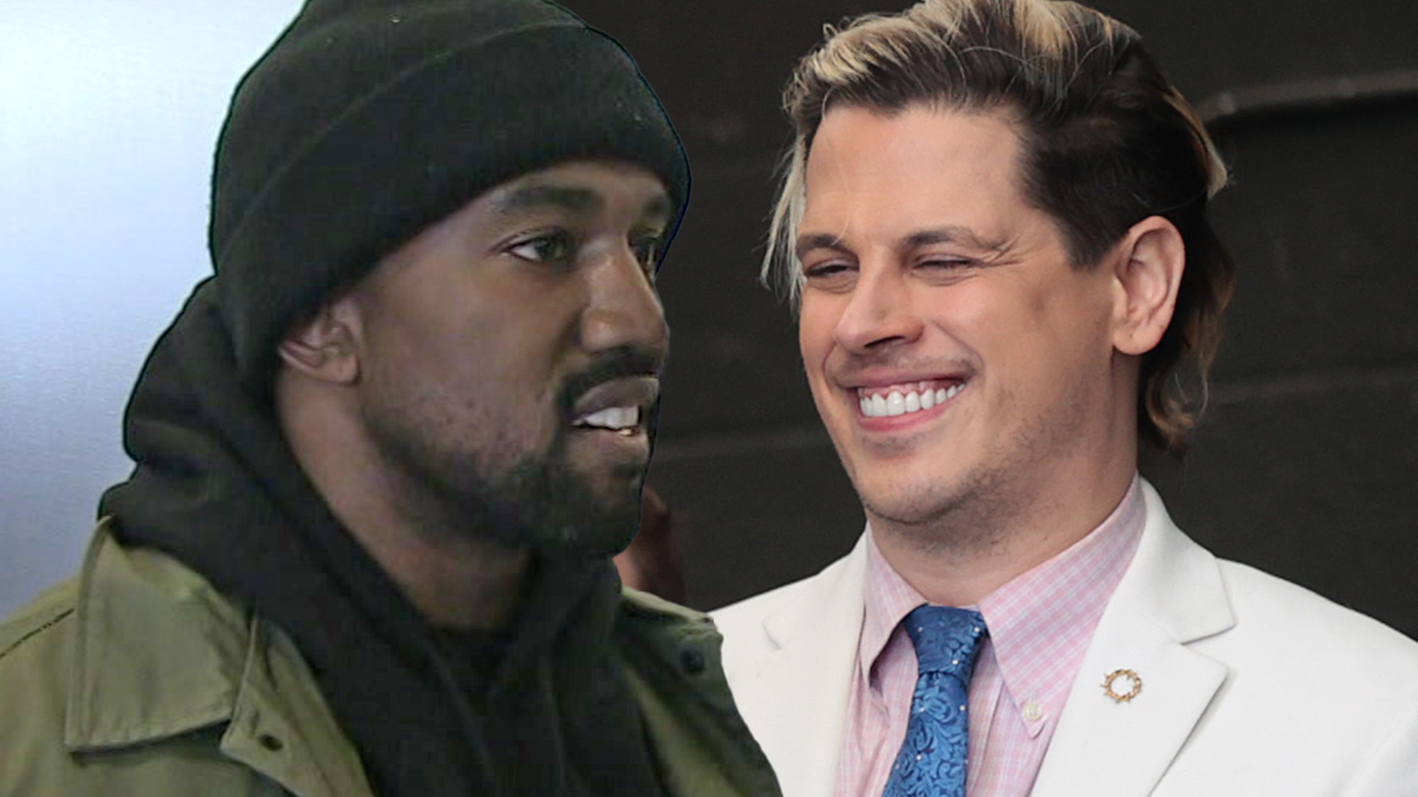 Kanye West contrata a Milo Yiannopoulos para dirigir la campaña YE24, calza a Nick Fuentes