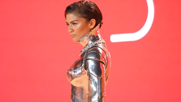 Zendaya Wears Archival Robot Suit At 'Dune 2' Premiere in London