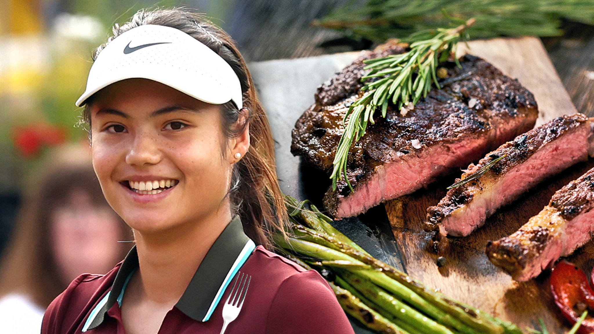 Tennis Star Emma Raducanu Feasts On Steak To Celebrate Hot US Open Start