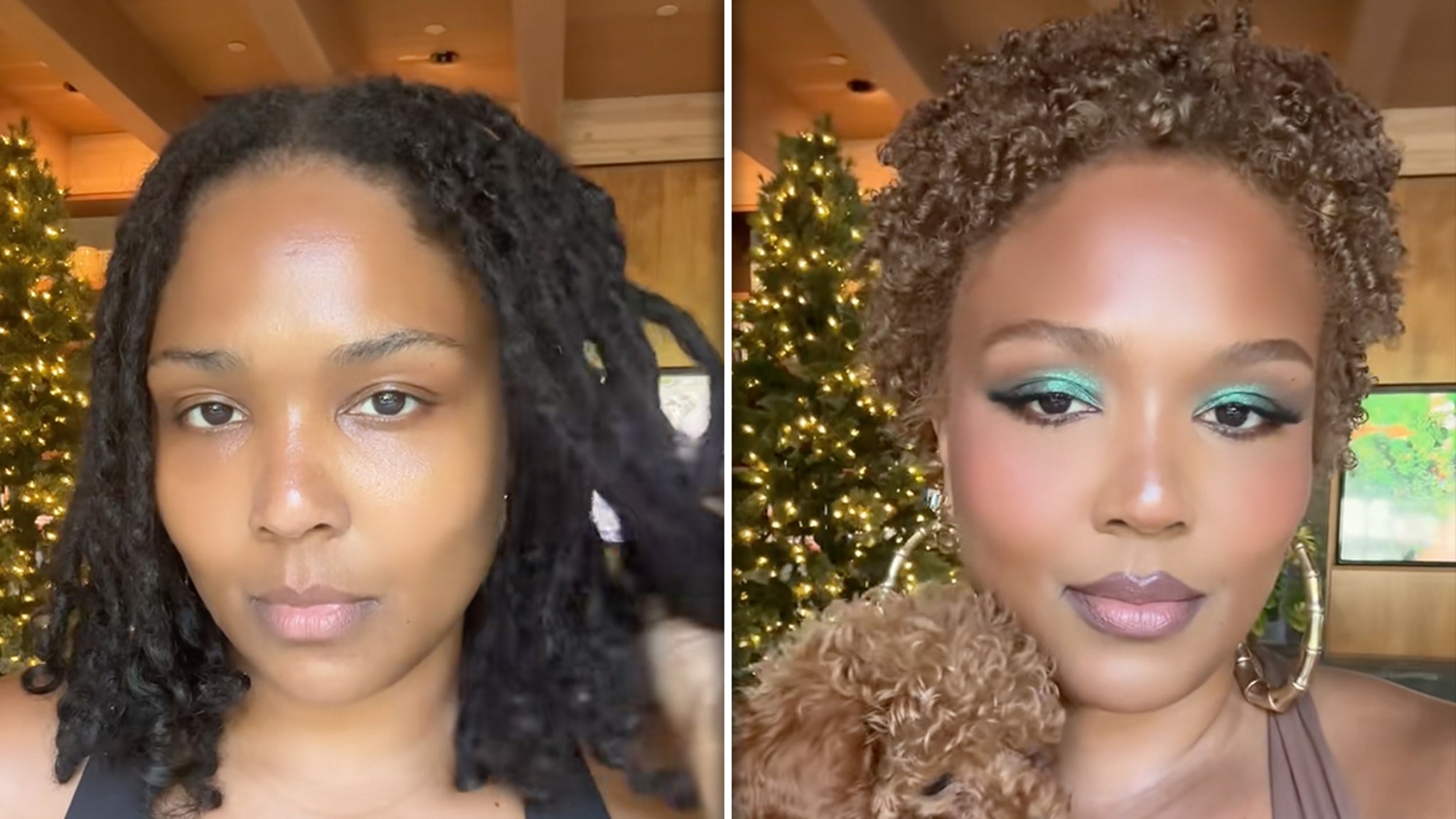 Lizzo Debuts New Hair Cut & Color in Social Media Transformation Lizzo Debuts New Hair Cut & Color in Social Media Transformation