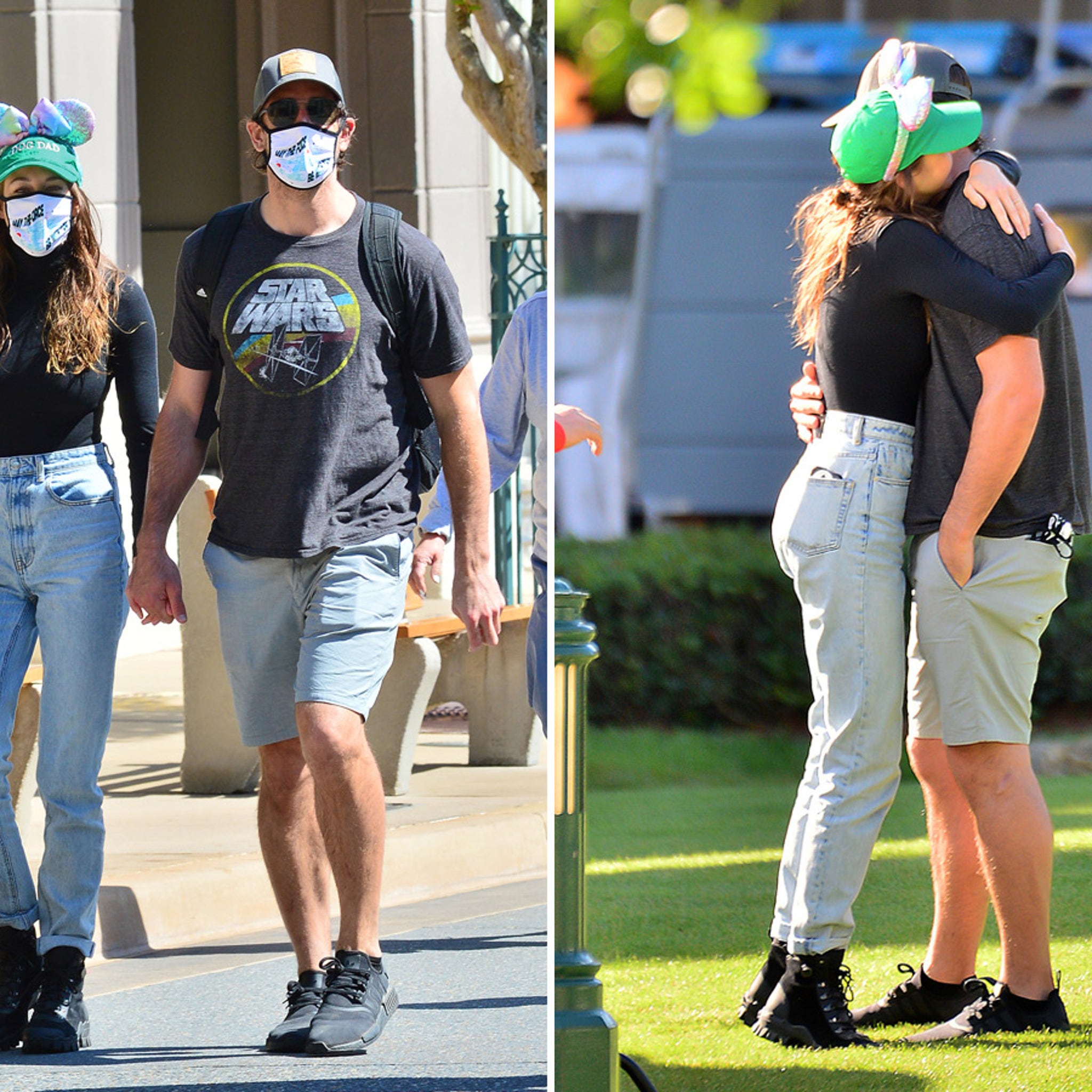 Shailene Woodley and Aaron Rodgers Show PDA on Disney World Date