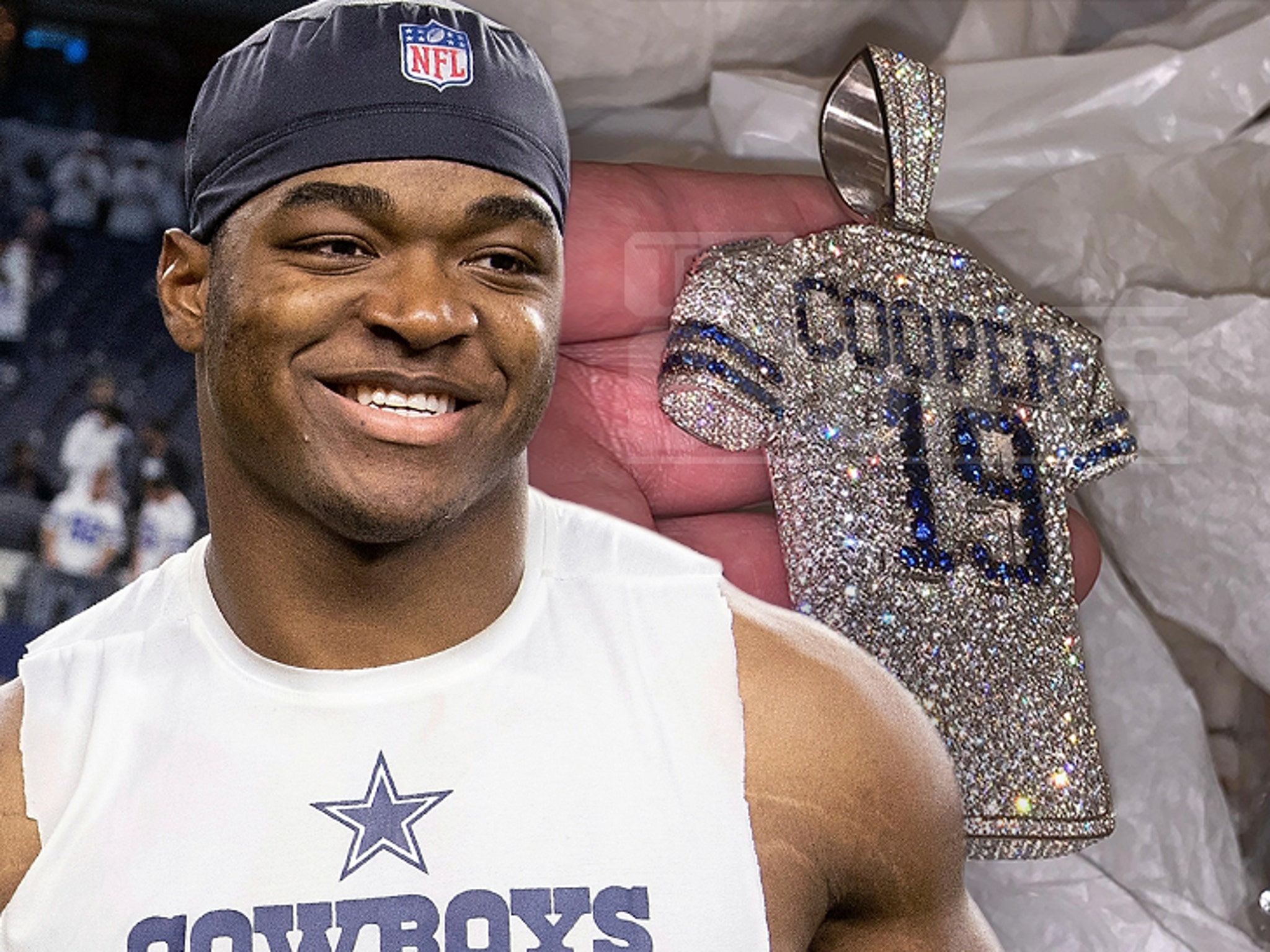 19 Amari Cooper Cowboys Jersey Inspired Style Baseball Jacket - Teeruto