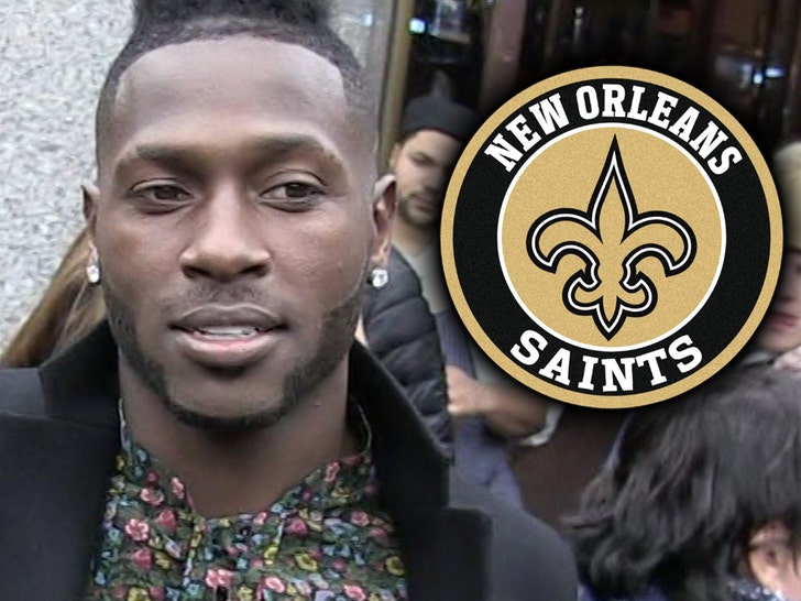 Antonio Brown Working Out For New Orleans Saints, Likely Won't Sign w/ Team