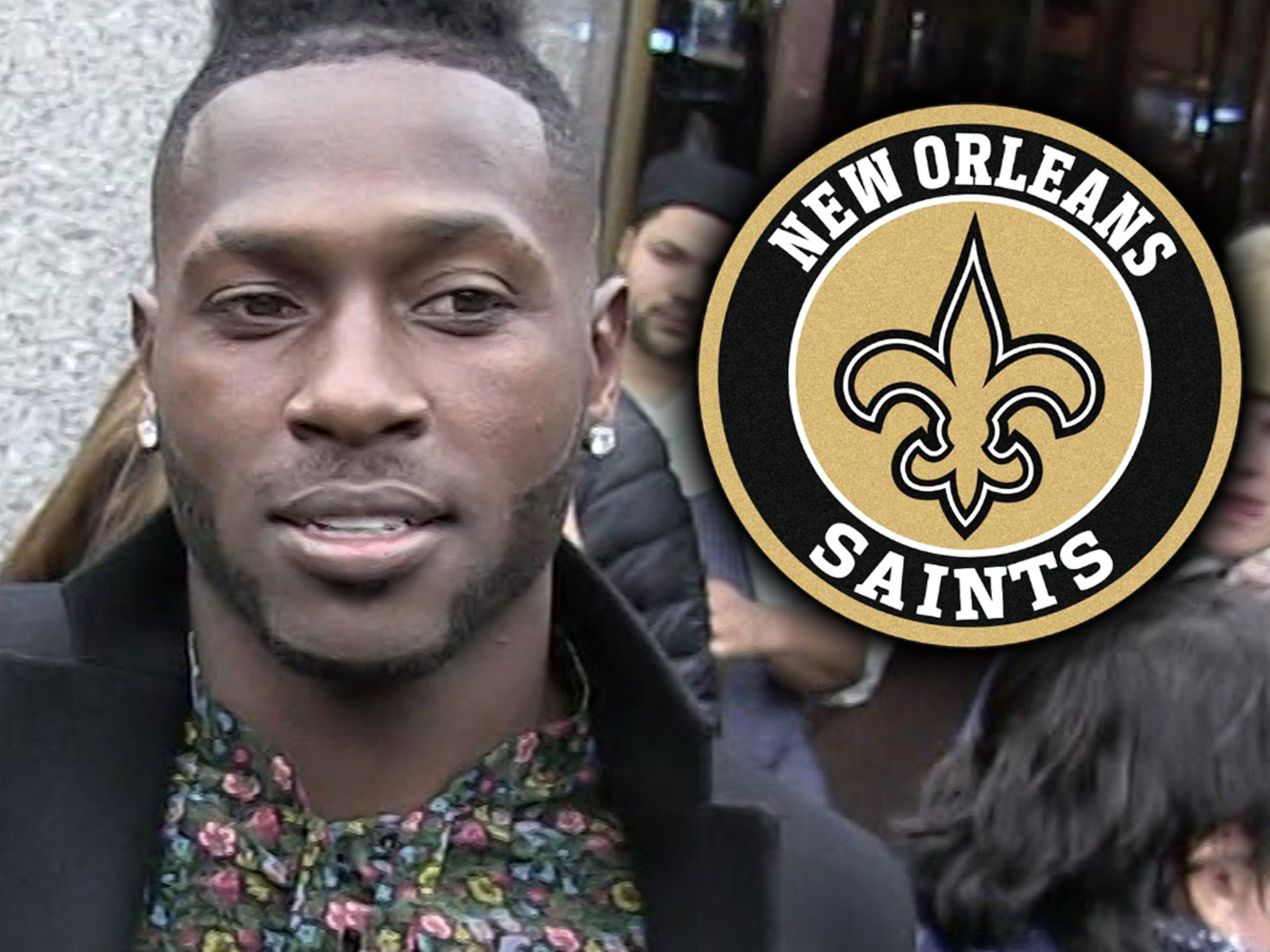 Fans react to Saints workout with free agent Antonio Brown