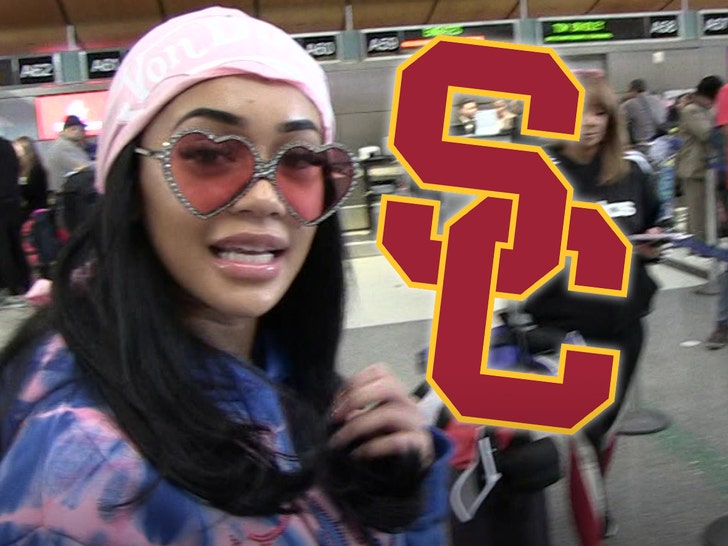 saweetie working with usc
