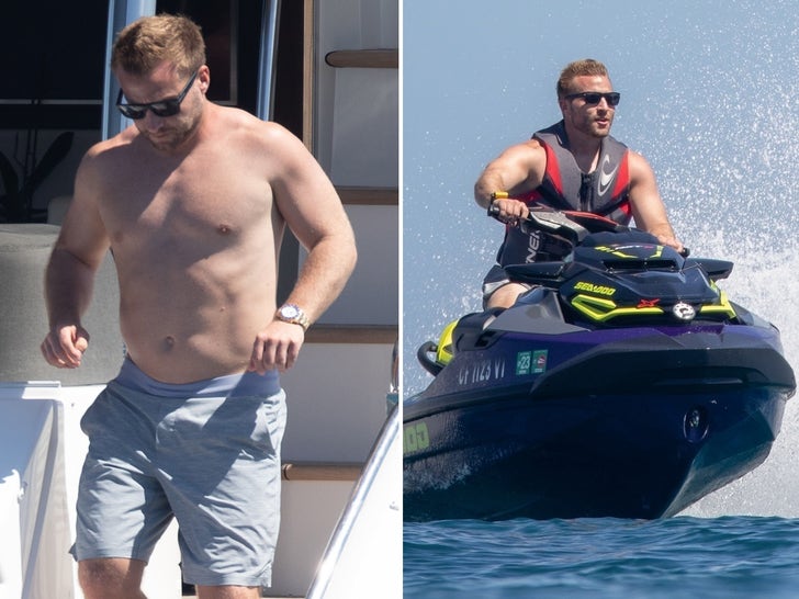 Sean McVay Goes On Joyride During Yacht Vacation