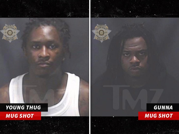 young thug gunna mug shot