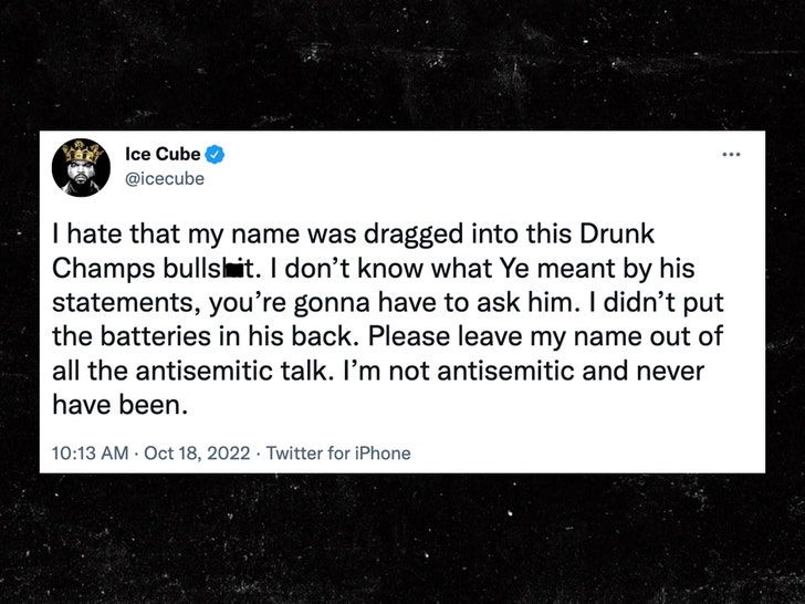 ice cube twitter