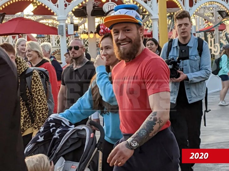 Conor McGregor Visits Disneyland